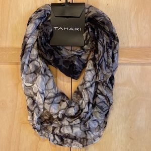 Tahari NWT “Large Scale Python” Modal Infinity Scarf